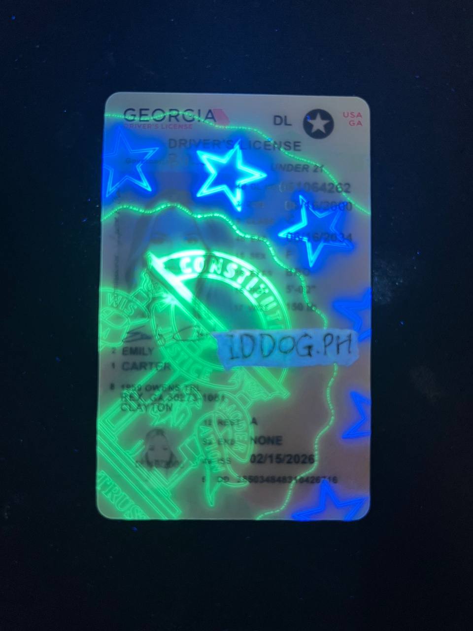 Georgia(U21) Fake ID