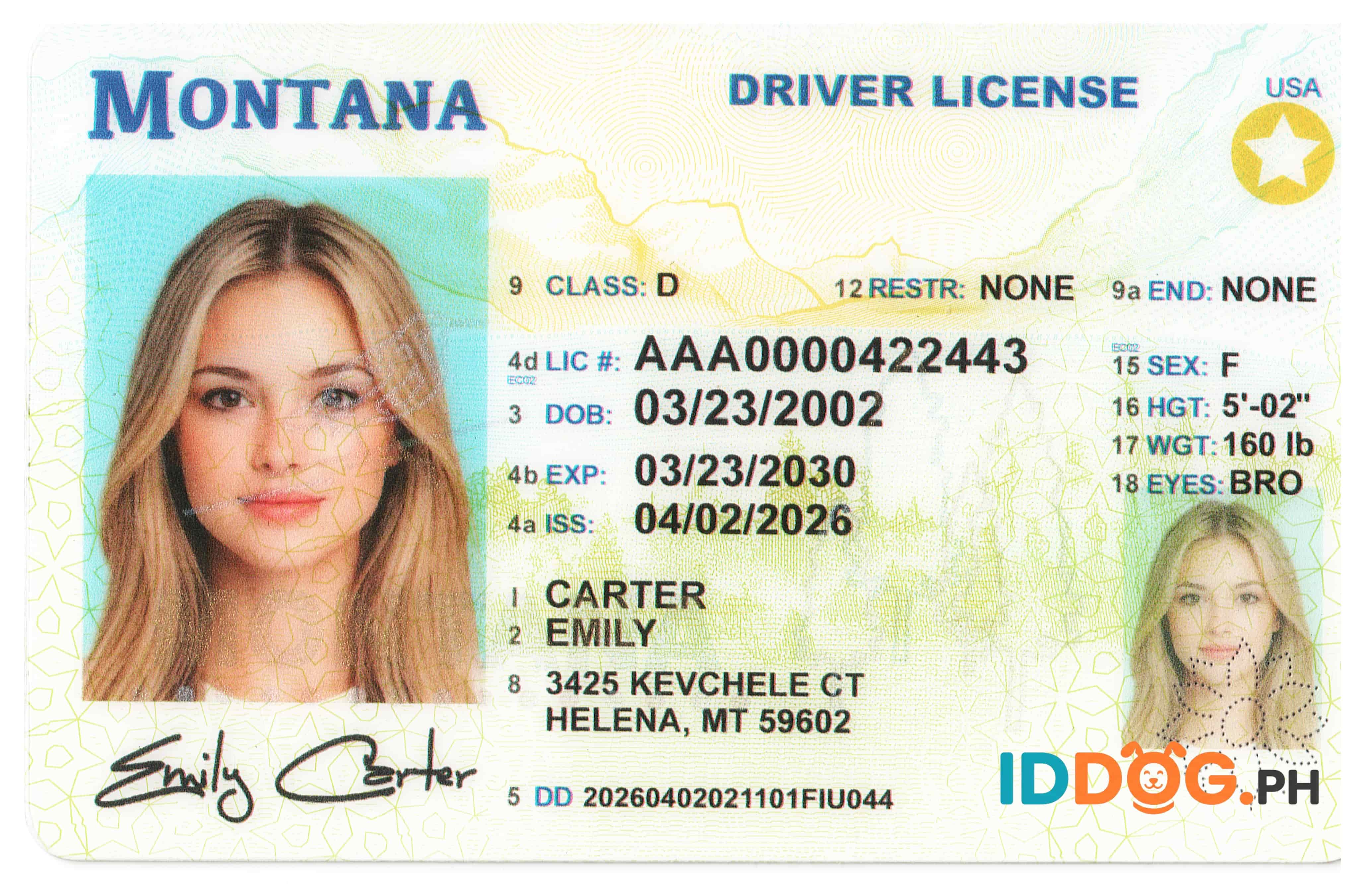 Montana-2(O21) Fake ID