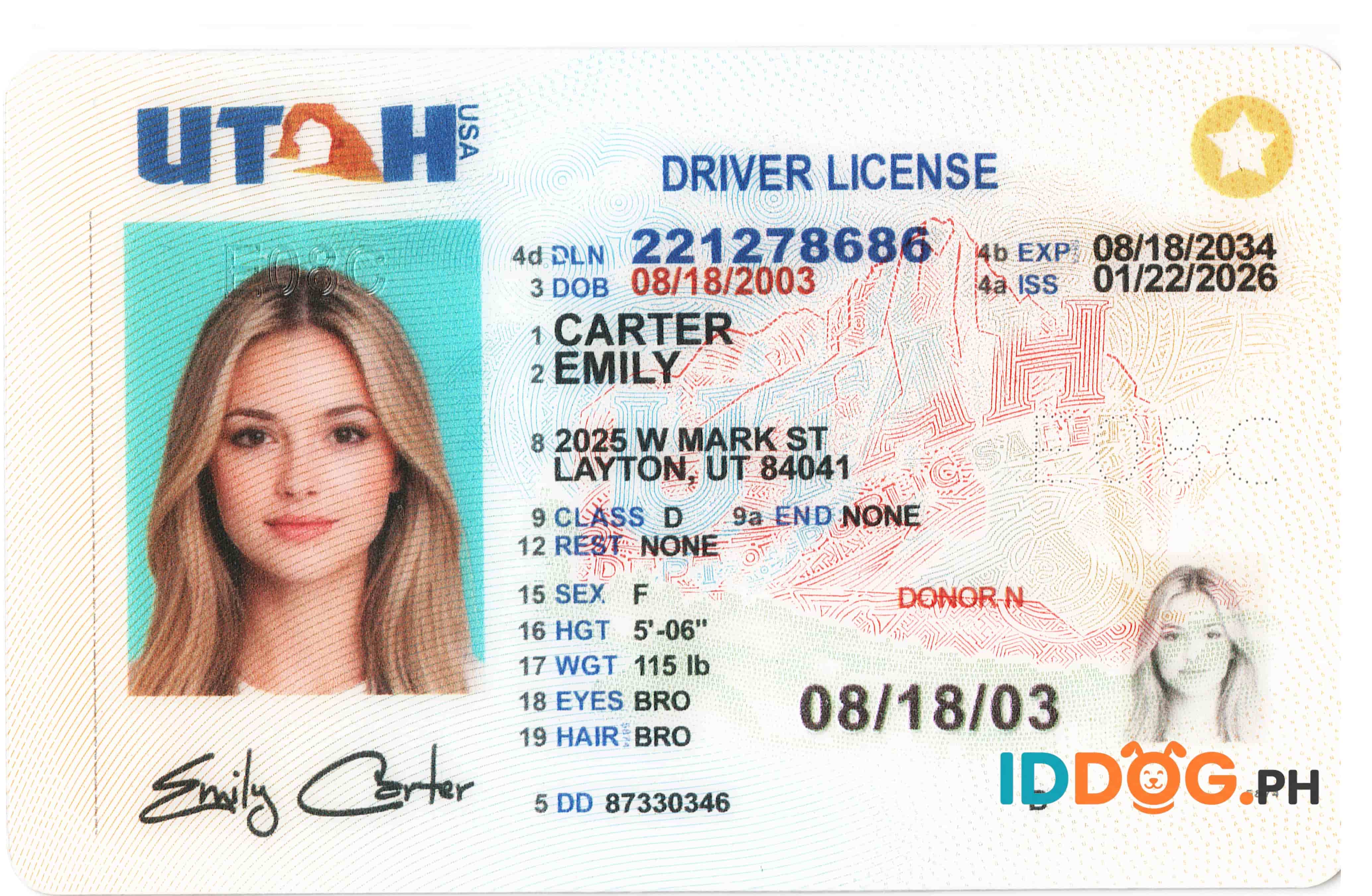 Utah Fake ID-(NEW)