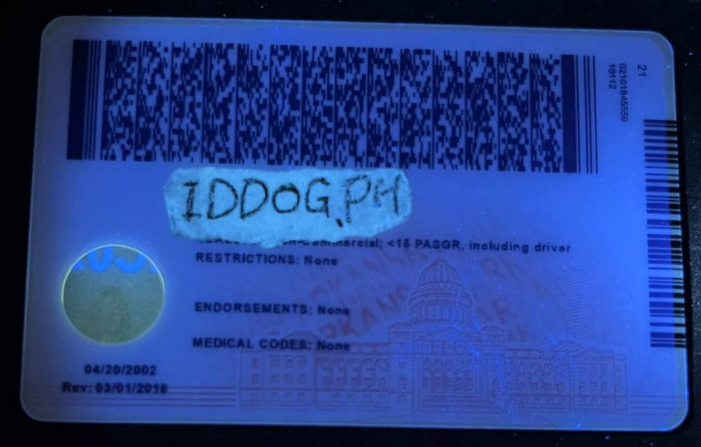 Arkansas(NEW) Fake ID