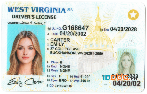 West Virginia-2 Fake ID