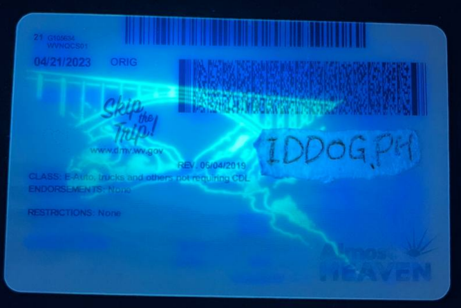 West Virginia-2 Fake ID