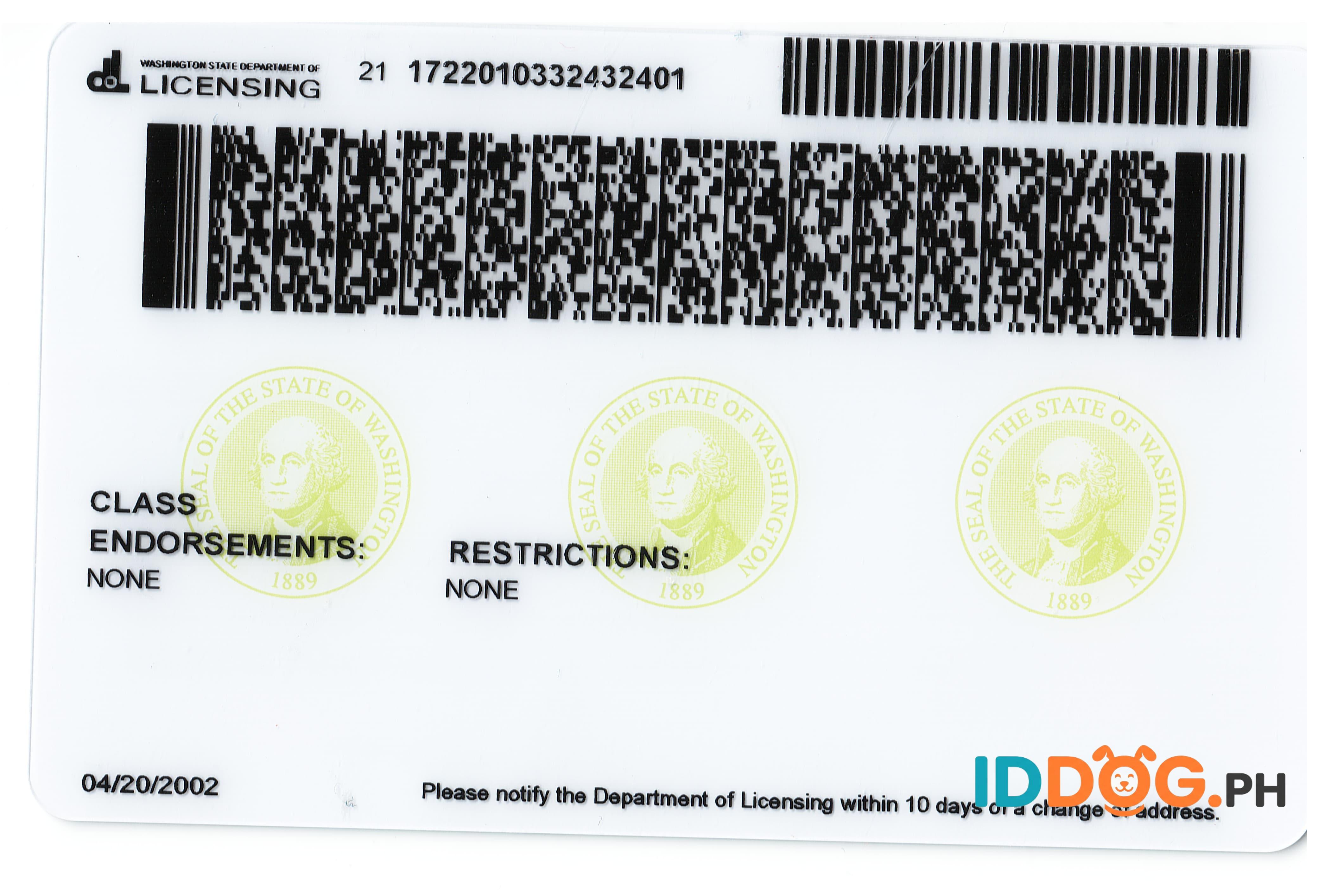 Washington Fake ID