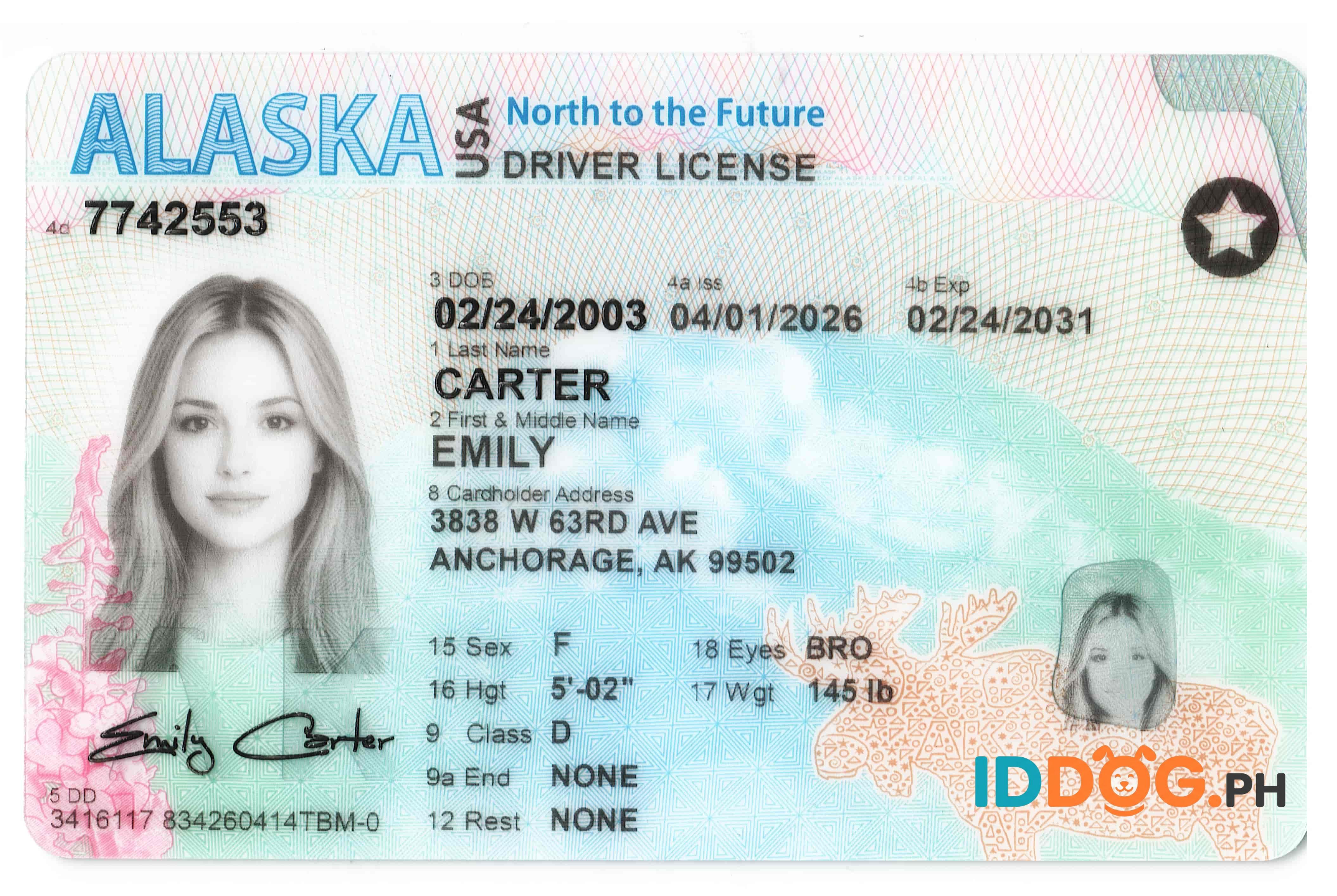 Alaska Fake ID