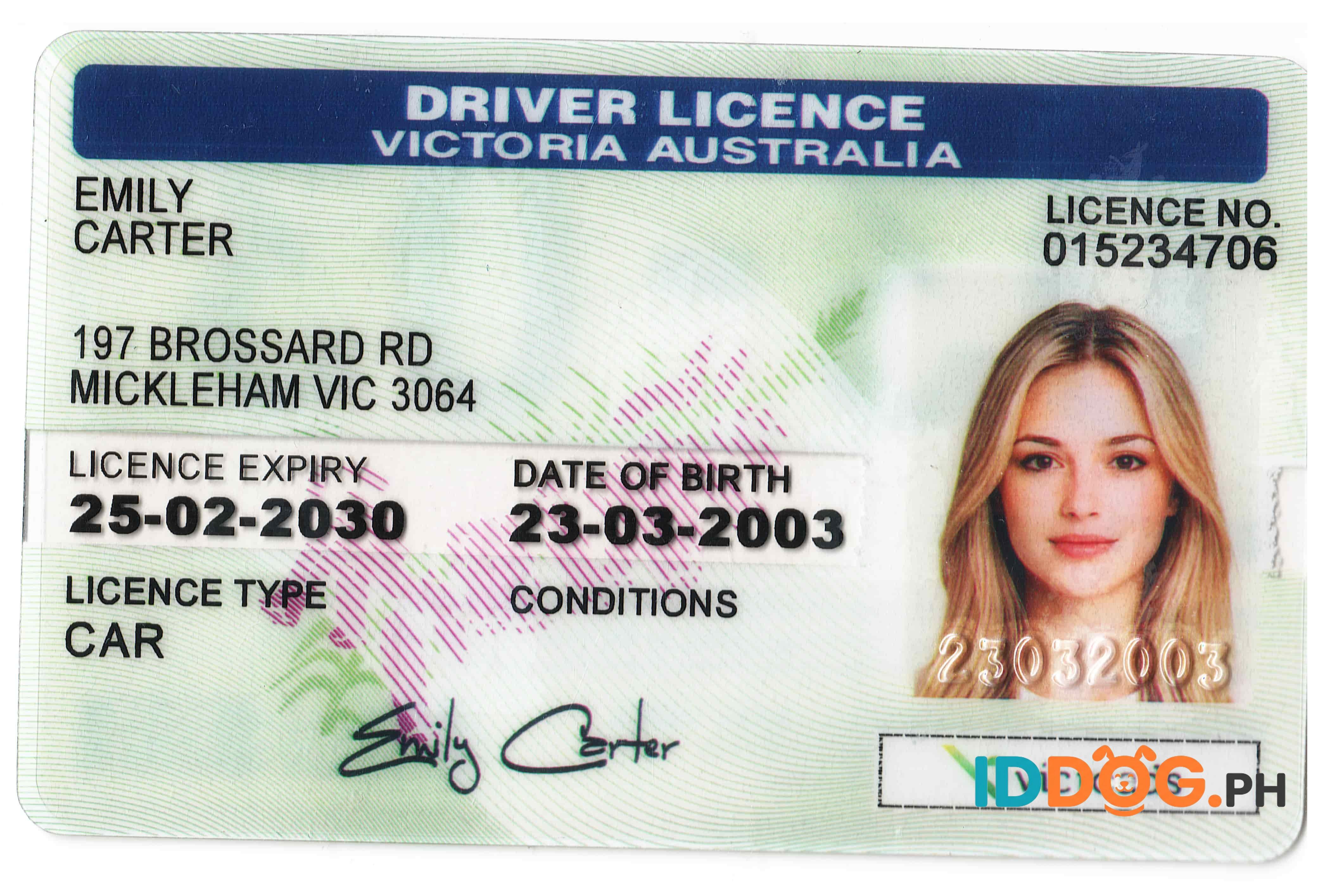 Victoria-2 Fake ID