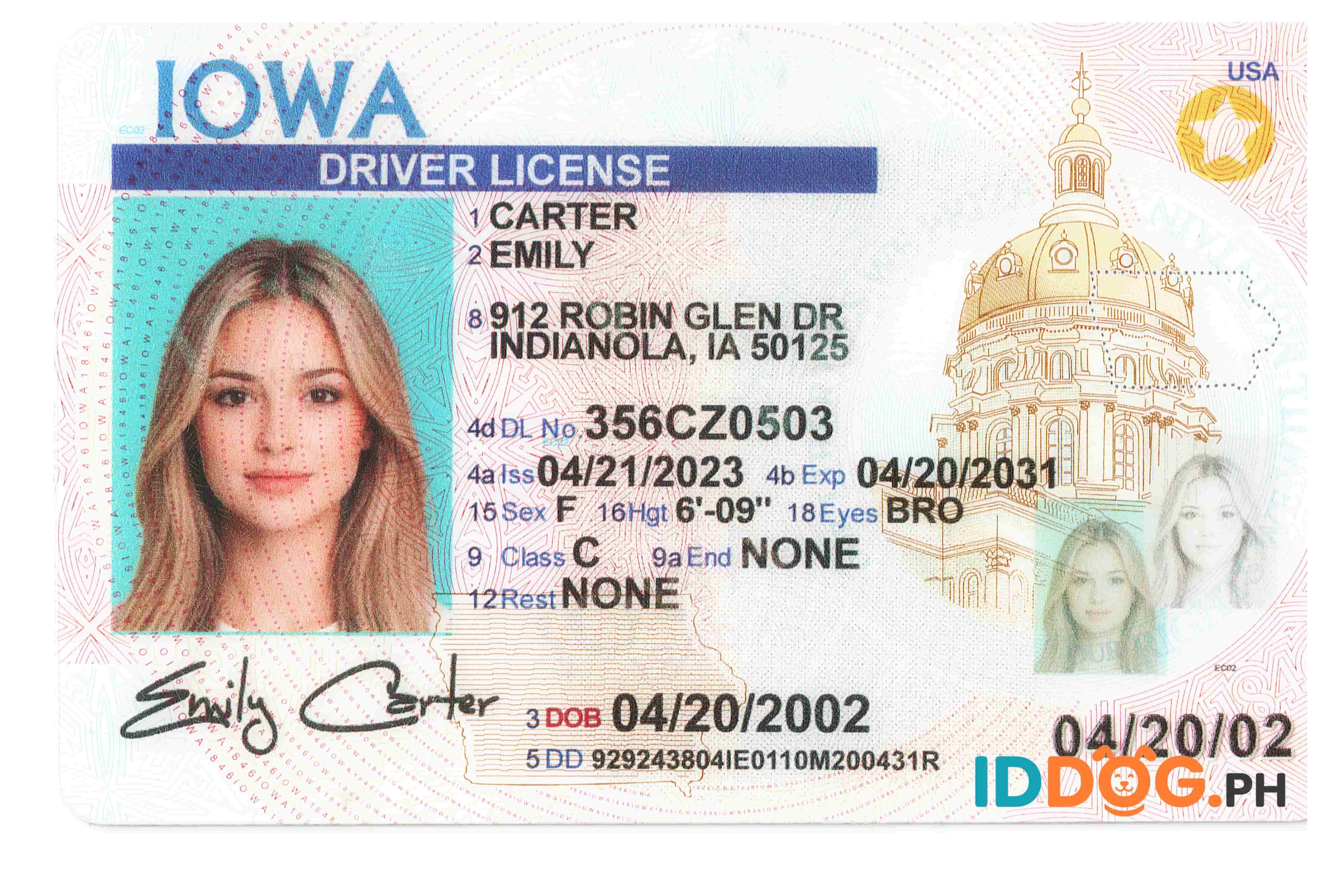 Iowa Fake ID