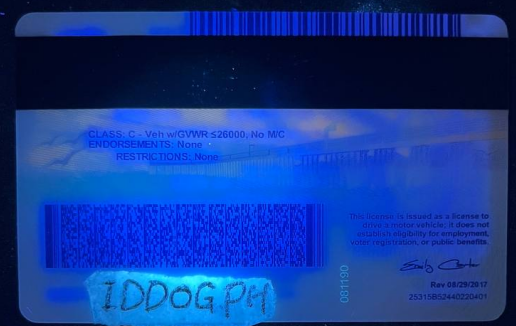 California Fake ID