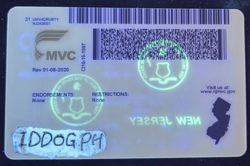 New Jersey Fake ID