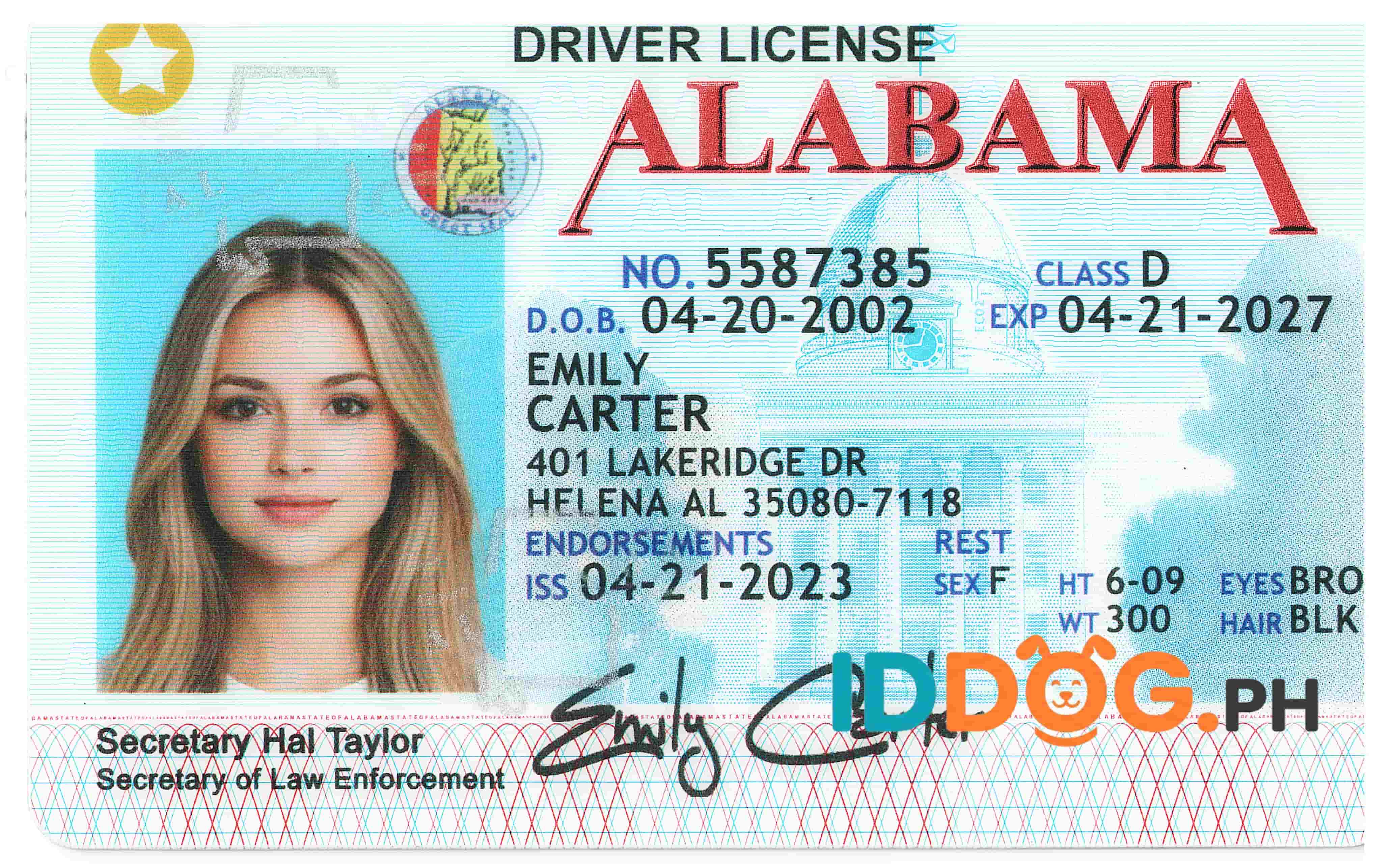 Alabama Fake ID