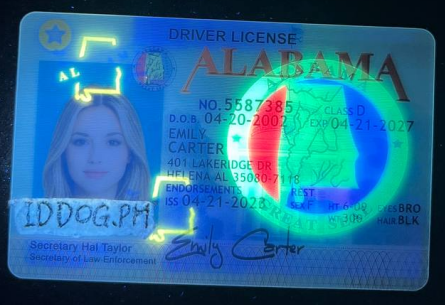 Alabama Fake ID