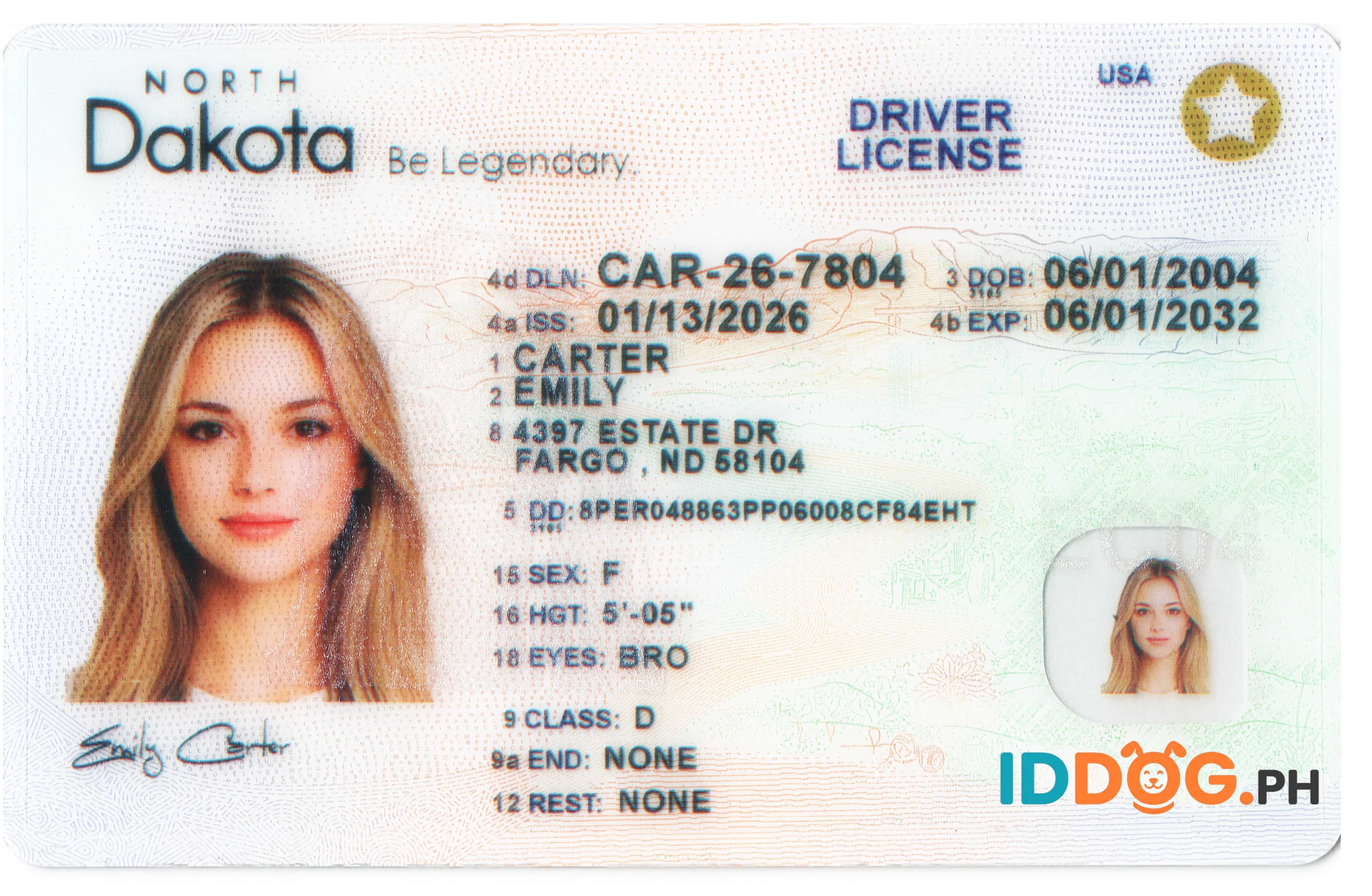 North Dakota Fake ID